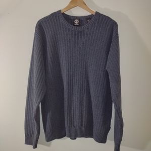 Timberland Men's Gray Cotton Sweater Large